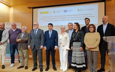 Pedro Blanco ejemplifica en Nogueira de Ramuín la apuesta del Gobierno por la transición verde en el rural con 2M€ para avanzar en el aprovechamiento sostenible de los recursos forestales – por «MPT»