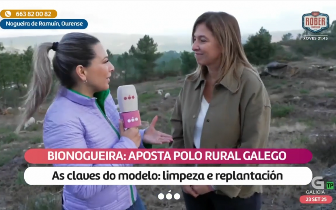 Proyecto Bionogueira en la televisión gallega: nuestra aparición en AGalega