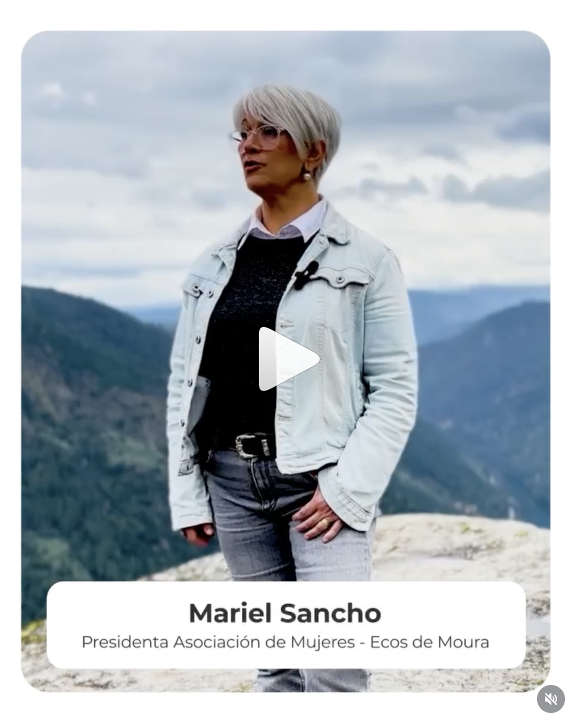 Mariel Sancho - Presidenta Asociación de Mujeres Ecos de Moura