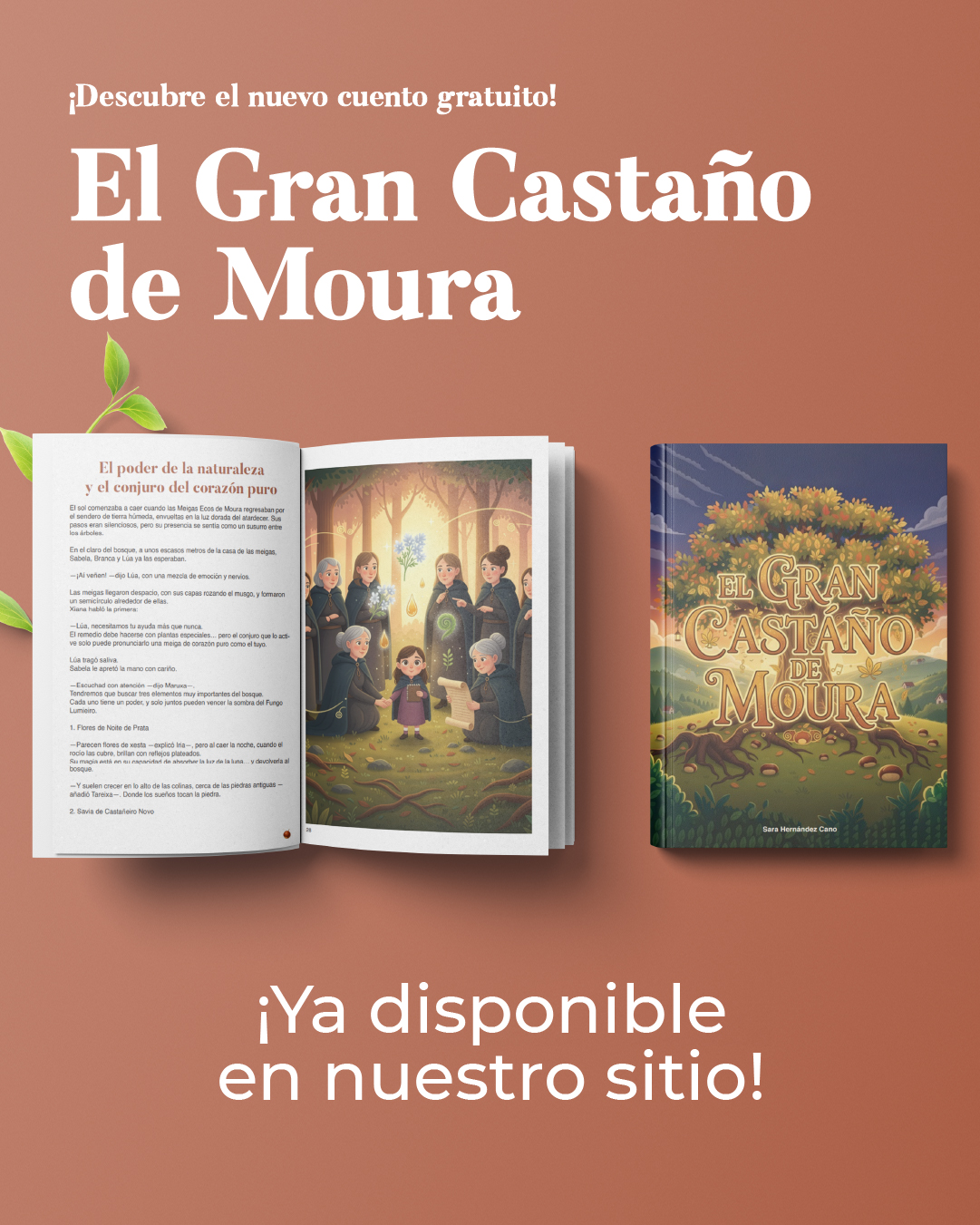 Cuento El Gran Castaño de Moura - Sara Hernández Cano - Educando a tu lado