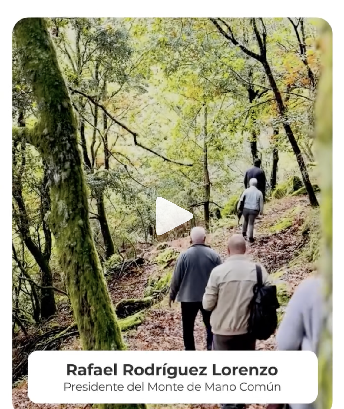 Entrevista Rafael Rodríguez Lorenzo -Presidente del Monte de Mano Común